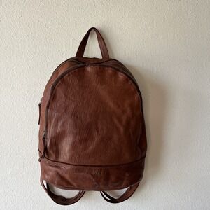 Harbour 2nd Meghan Vintage Brown Leather Backpack Purse Bag Classic Travel